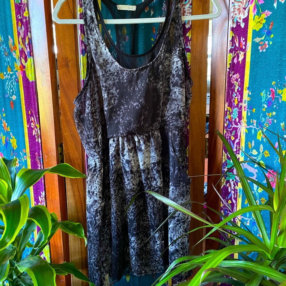 Lush marbled pocket dress - size S
